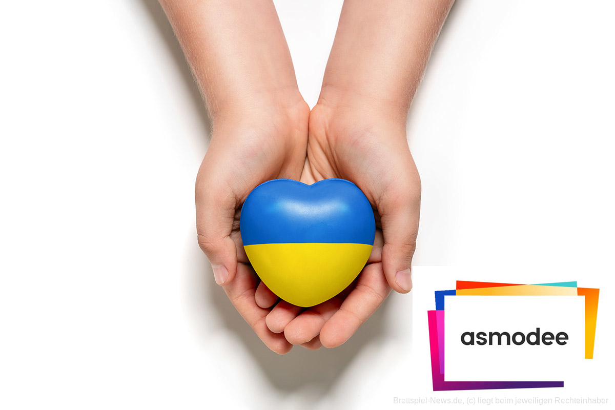 Branche | Asmodee spendet 500.000 € für die Ukraine und hat neuen Besitzer