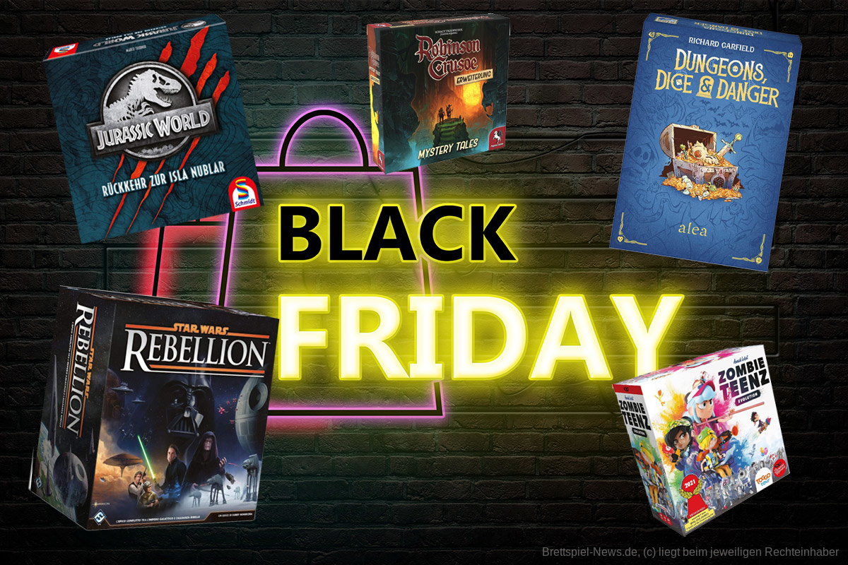 Brettspiele im Black Friday Angebot auf Amazon