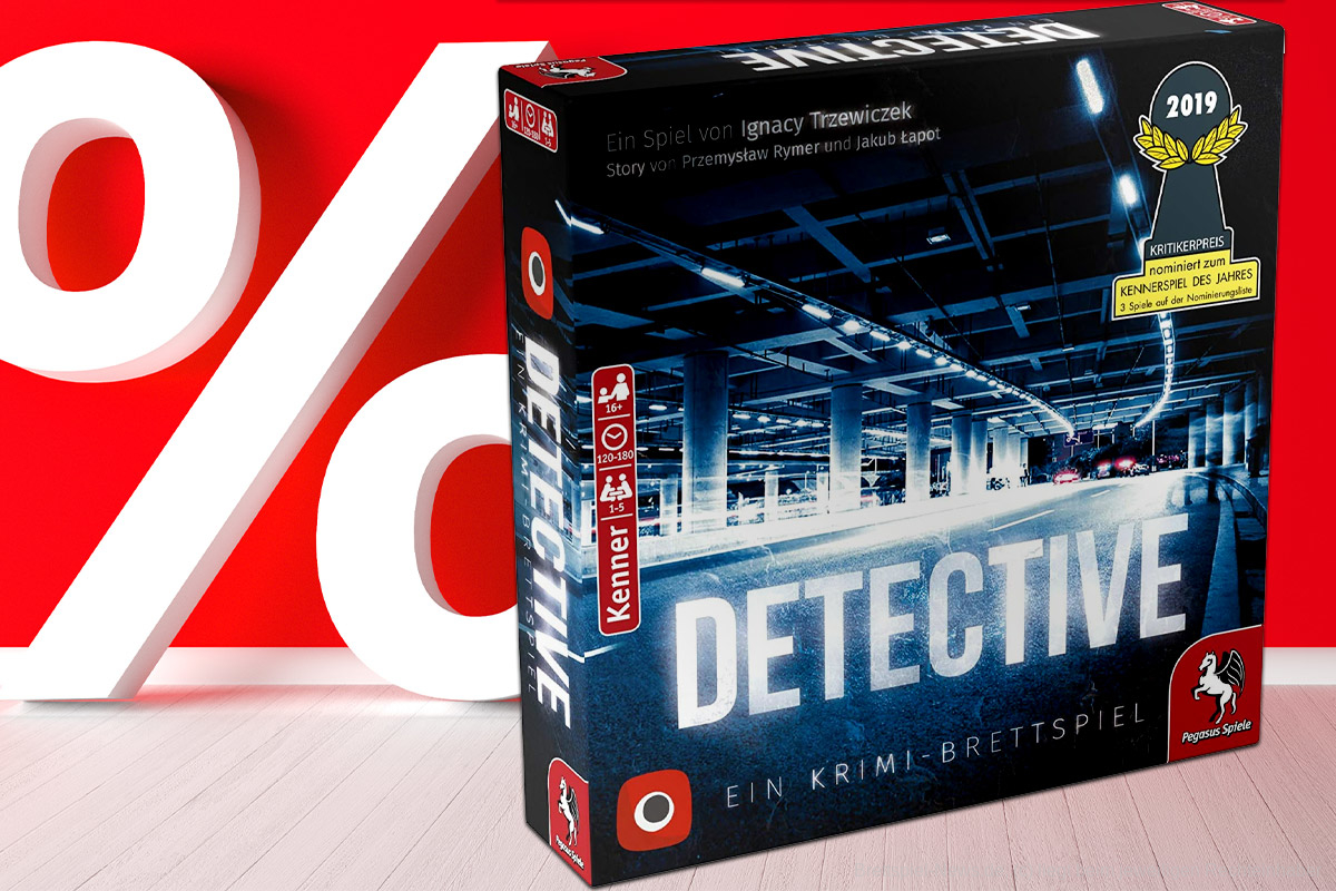Angebot | Detective – ein richtig gutes Spiel im Angebot