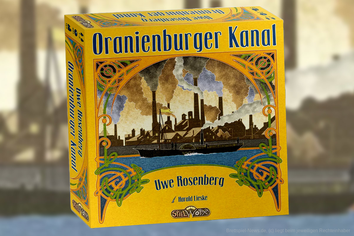 Oranienburger Kanal | neues Uwe Rosenberg Spiel bald auf Gamefound