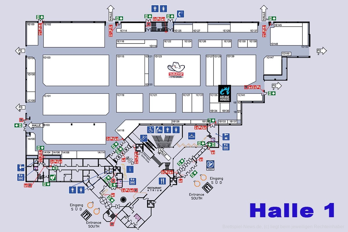 SPIEL '22 | Halle 1: Aussteller und Neuheiten