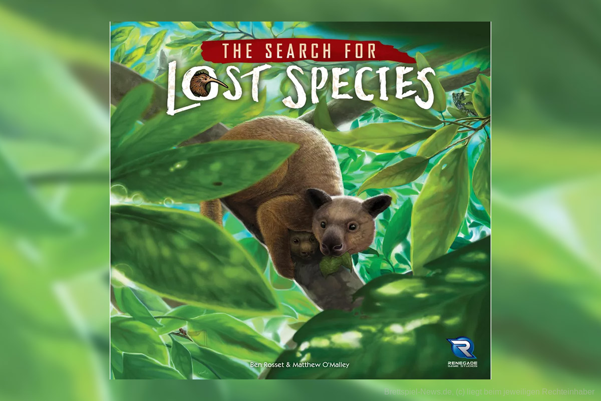 The Search for Lost Species ab dem 31.1.23 auf Kickstarter