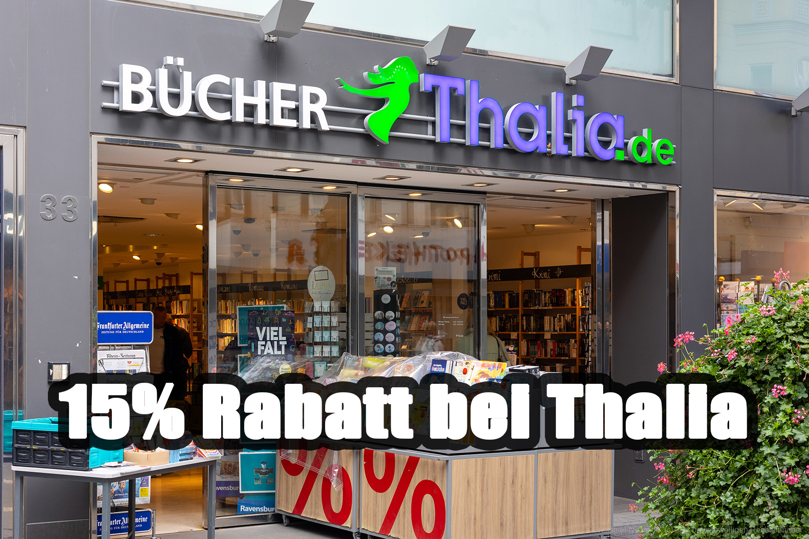 15% Rabatt auf alle Spielwaren bei Thalia