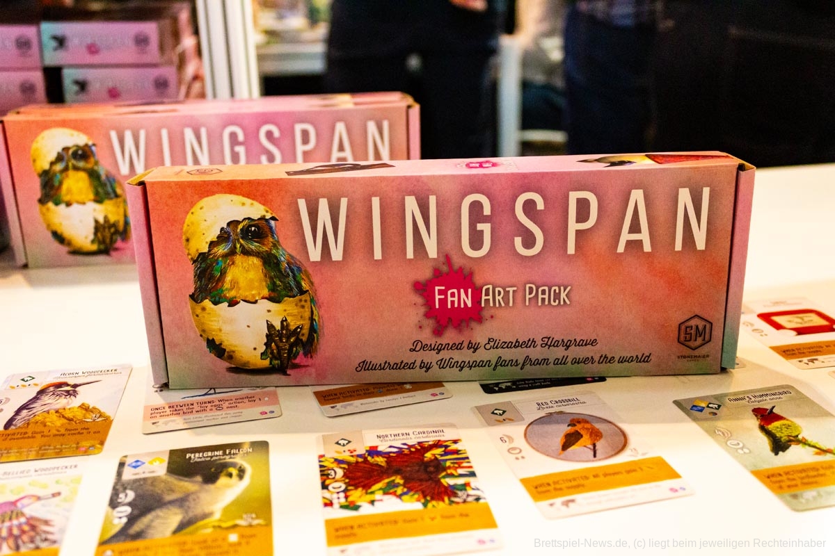Flügelschlag Fan-Art-Pack bei Stonemaier Games auf der SPIEL ESSEN