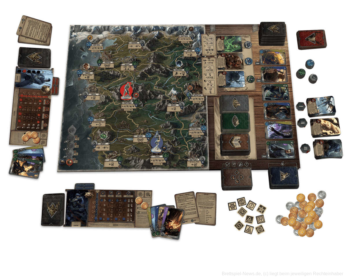 the witcher old world spielmaterial
