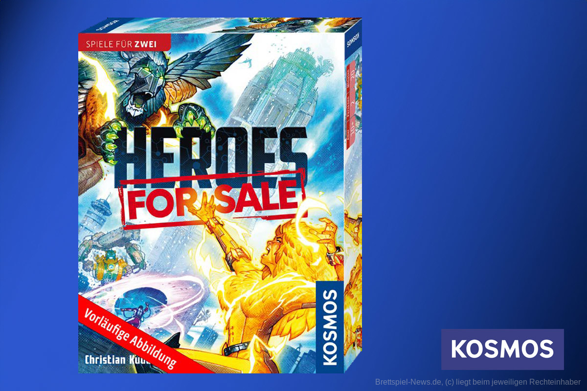 Neuheit Heroes for Sale von Kosmos angekündigt