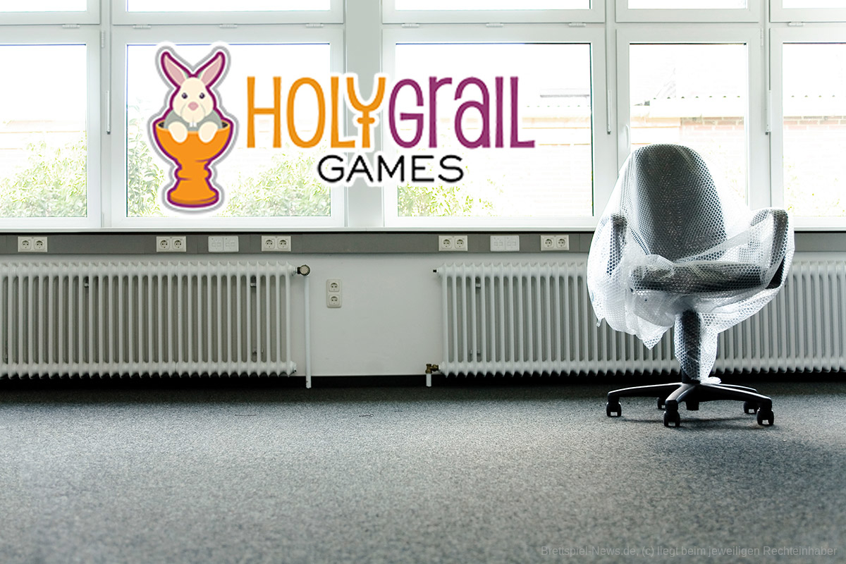 Holy Grail Games melded Insolvenz an