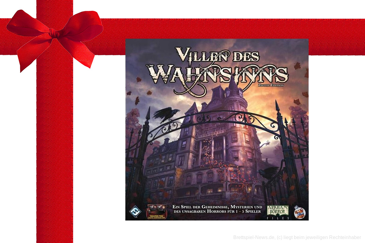 Arkham Horror Villen des Wahnsinns 2. Edition nur heute für 57,89 € kaufen