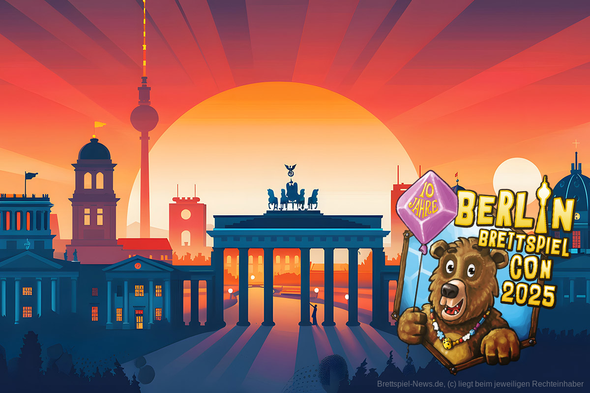 10 Jahre Berlin Brettspiel Con - 2025 gibt es ein Jubiläum und Neuerungen