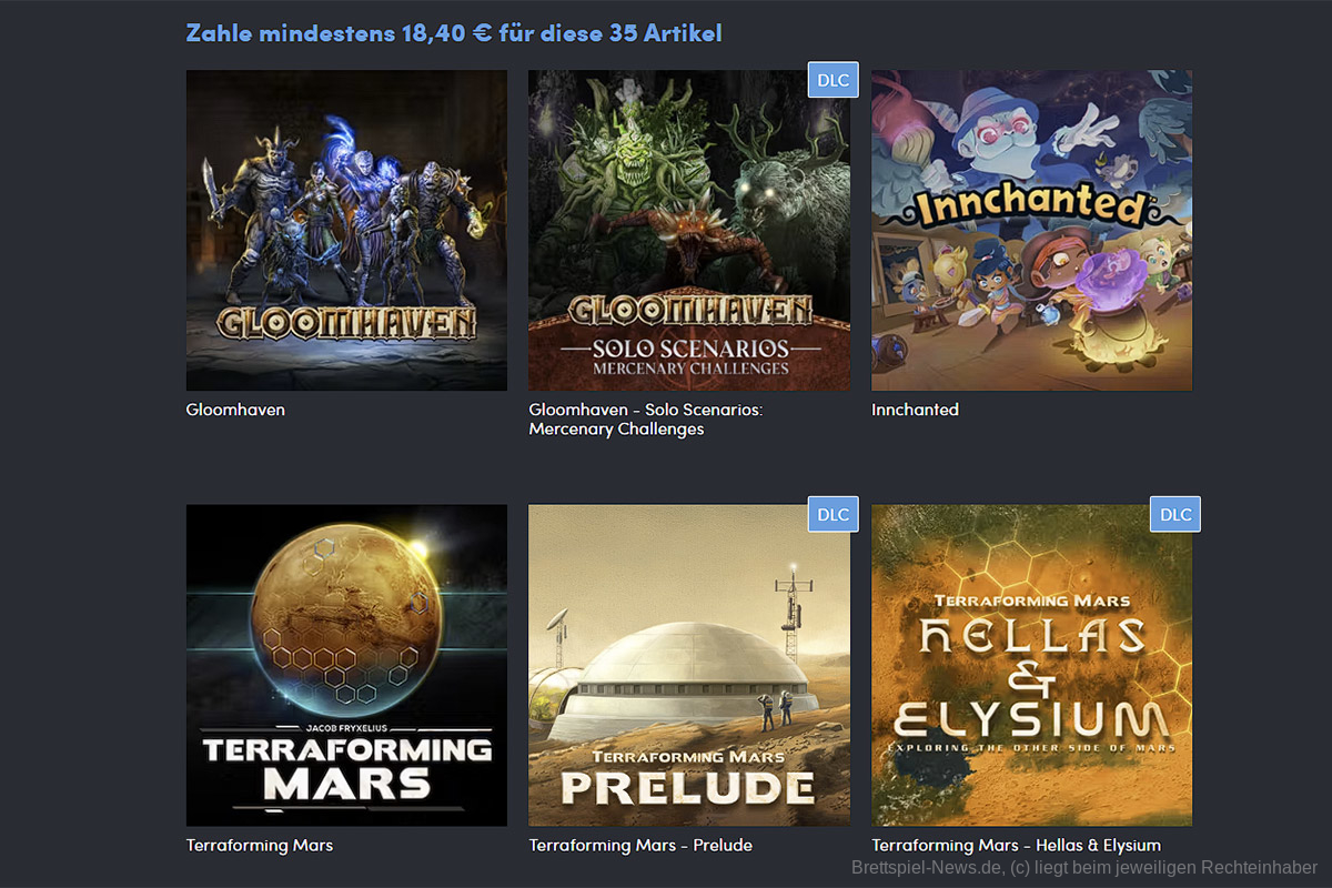 Humble Bundle für 18 € im Wert von 257 € kaufen + Krebsforschung unterstützen