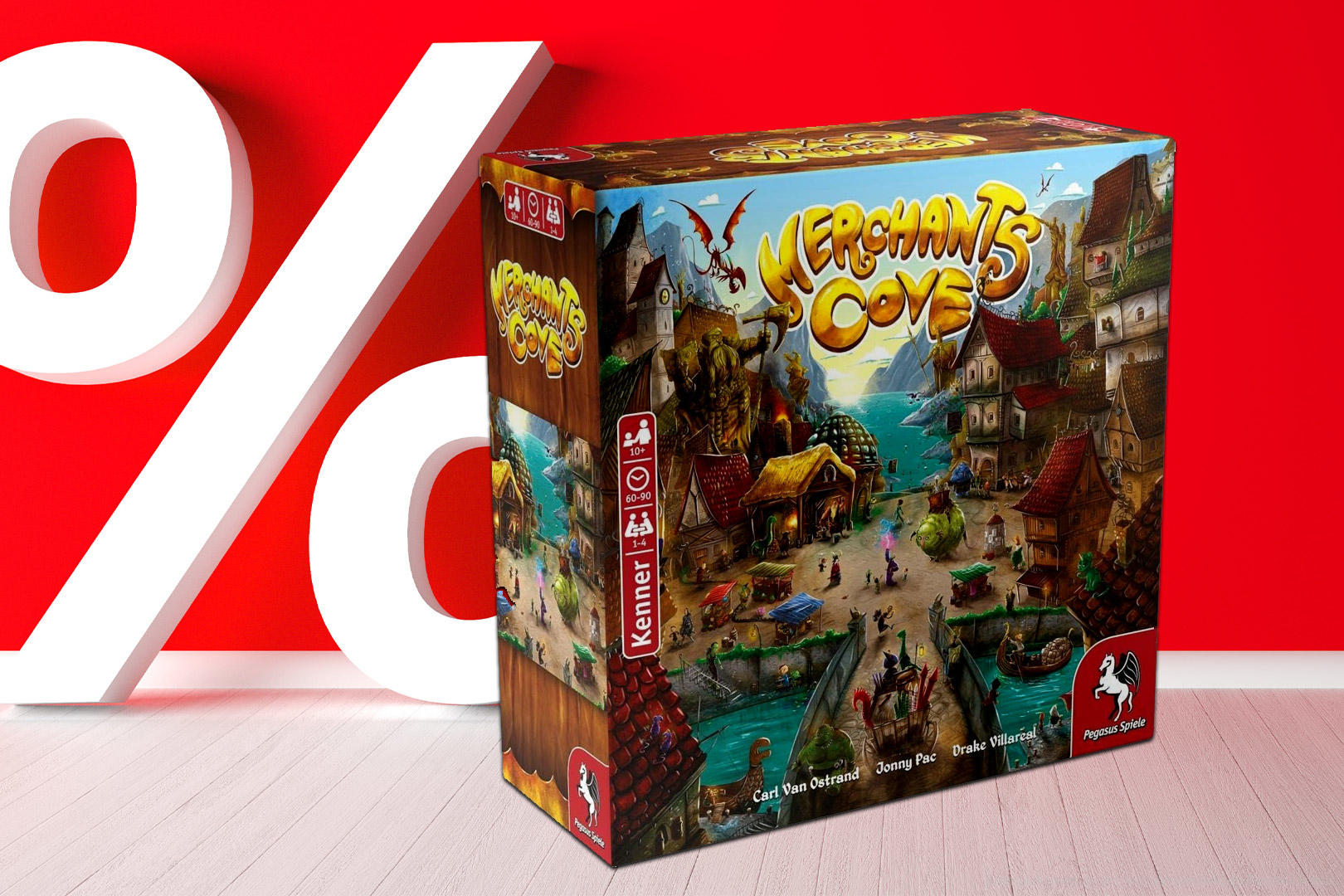 Kennerspiel Merchants Cove mit mehr als 40% Rabatt kaufen