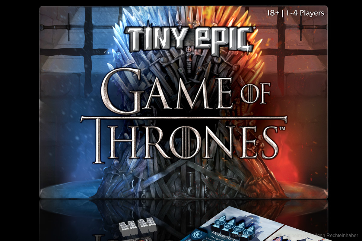 Das kleinste Game of Thrones Kenner-Spiel auf Kickstarter