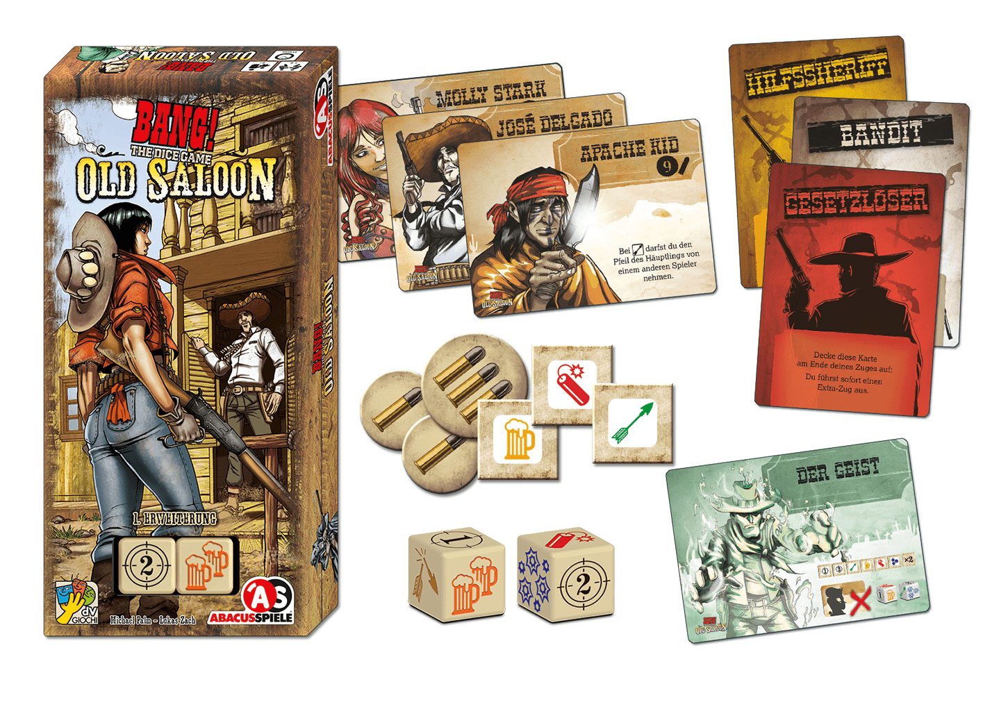 Bang! The Dice Game – Old Saloon Erweiterung