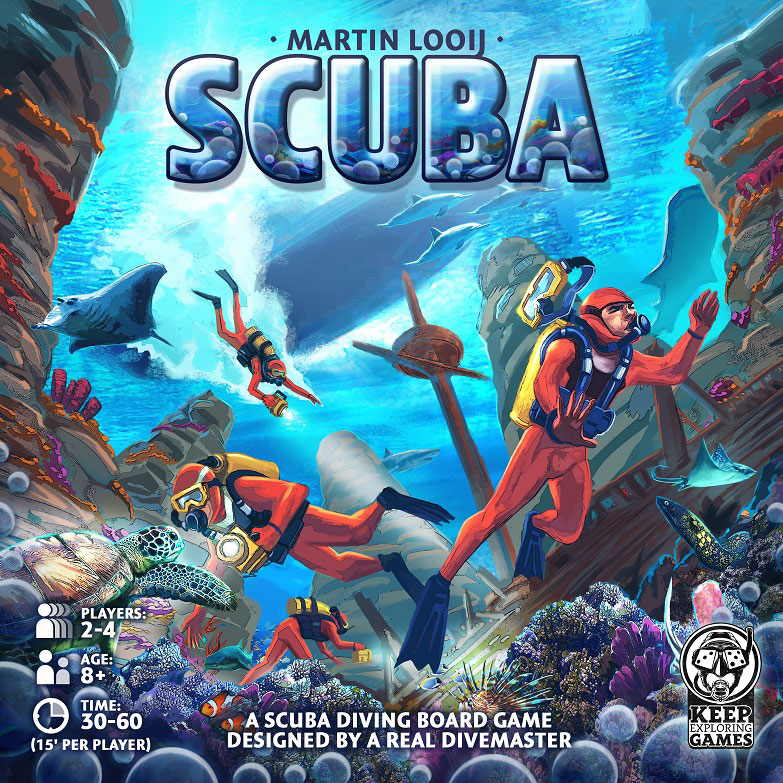 Deutsche Scuba Karten ist in der Spieleschiede