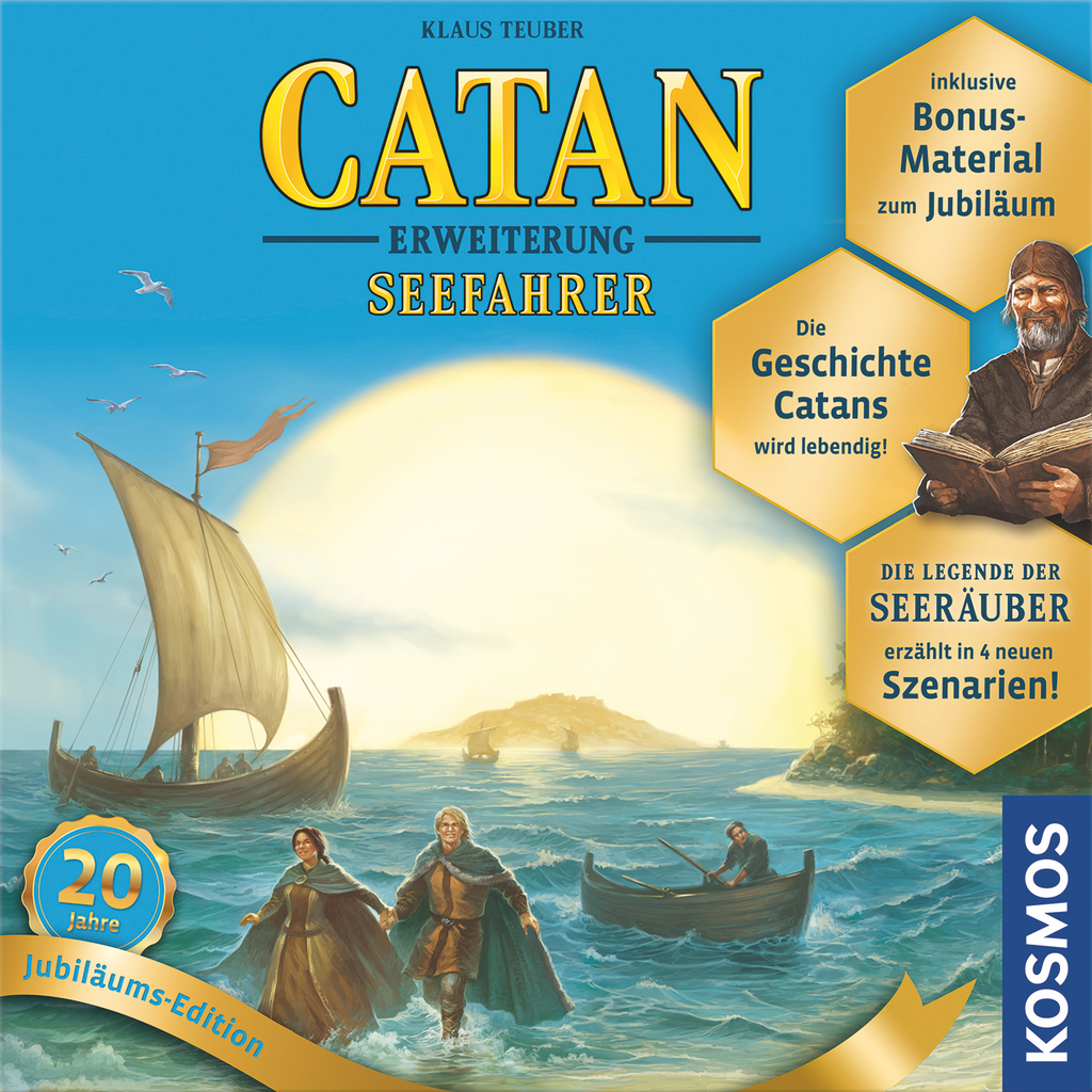 Catan: Seefahrer – 20 Jahre Jubiläums-Edition angekündigt
