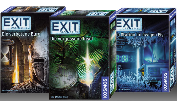 Drei neue Exit - Das Spiel erscheinen im Mai 2017