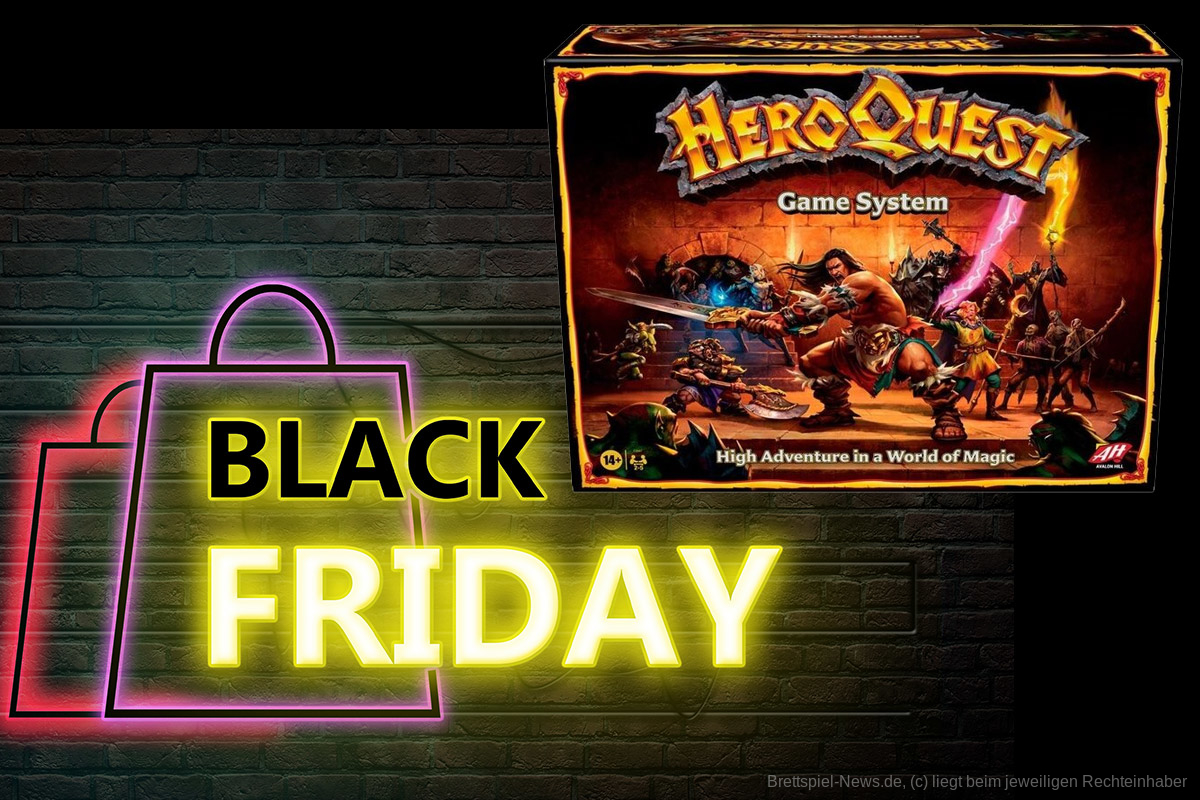Black Friday: HeroQuest zum absoluten Tiefpreis