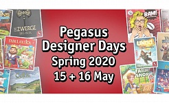 PEGASUS DESIGNER DAYS 2020 // Spieleautoren digital bewerben
