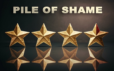 #514 BSN Pile of Shame (20) | Vier Top Spiele auf dem Tisch