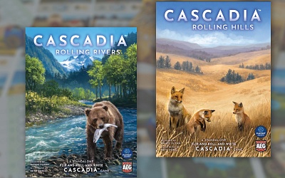 „Cascadia: Rolling Rivers“ und „Cascadia: Rolling Hills“