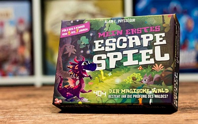 Mein erstes Escape-Spiel: Der magische Wald für Kinder ab 5 Jahren