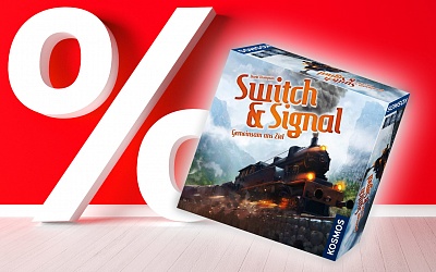 Kooperatives Eisenbahn-Spiel von Kosmos mit 58% Rabatt im Angebot