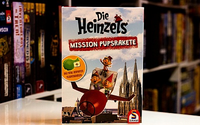 Kinderspiel Test | Die Heinzels – Mission Pupsrakete