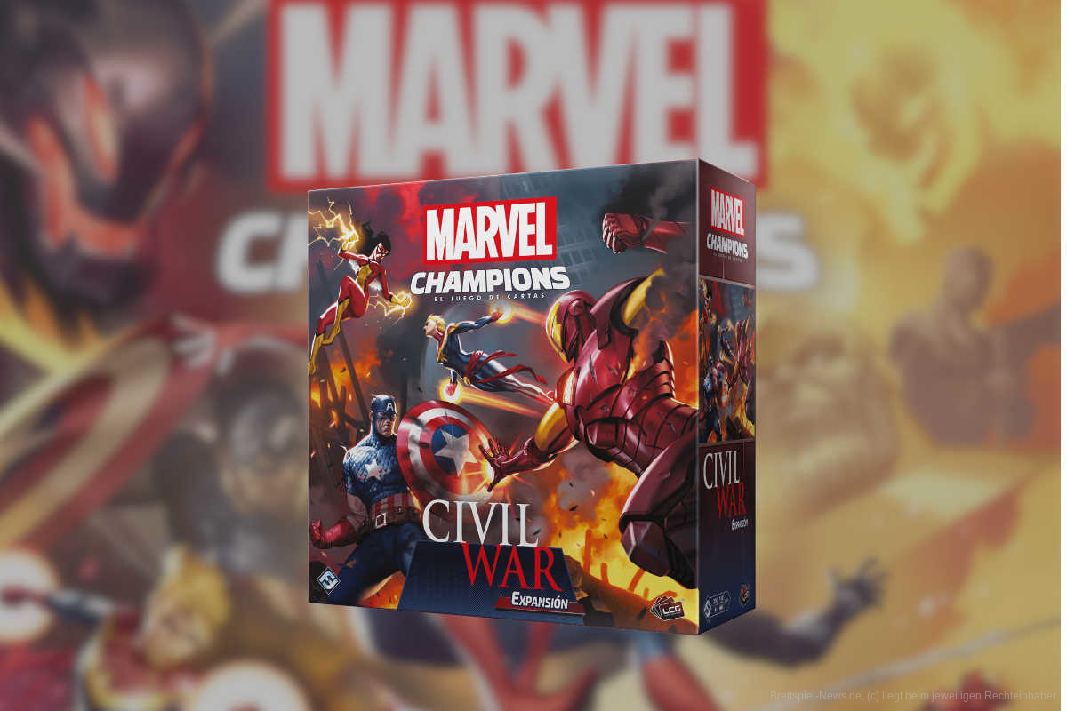 Bürgerkrieg bei Fantasy Flight Games: Marvel Champions erhält neuen Content