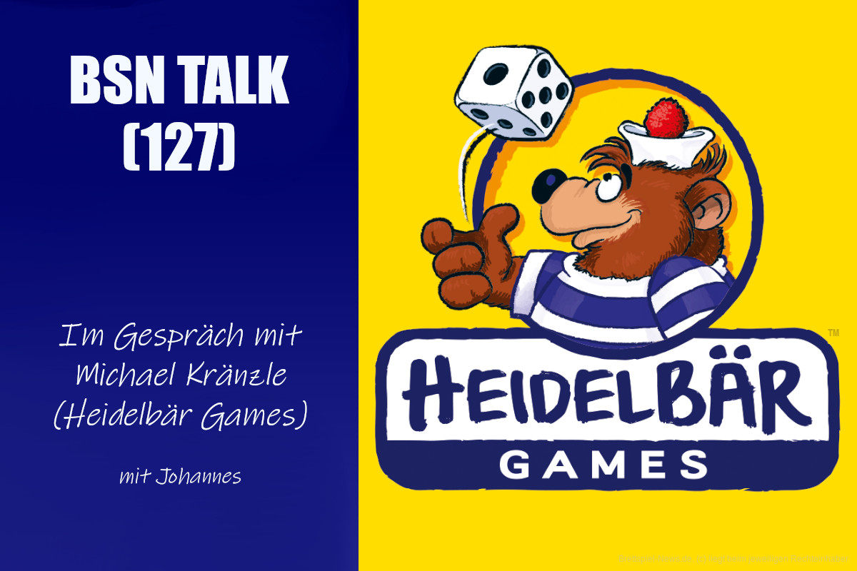 #426 BSN TALK (127) | im Gespräch mit Michael Kränzle (Heidelbär Games)