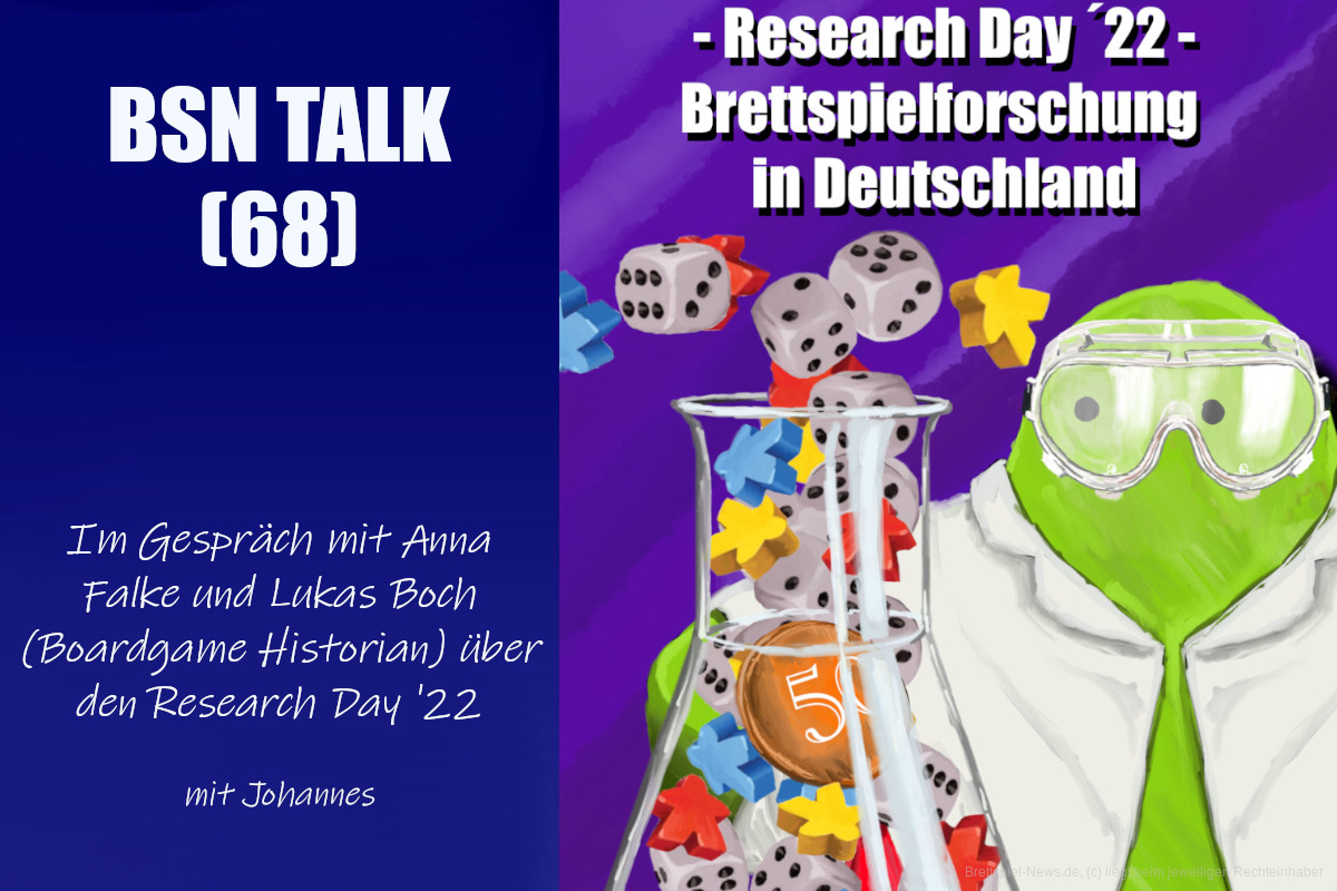 #231 BSN TALK (68) | im Gespräch mit Anna Falke & Lukas Boch (Boardgame Historian) über den Research Day auf der SPIEL '22