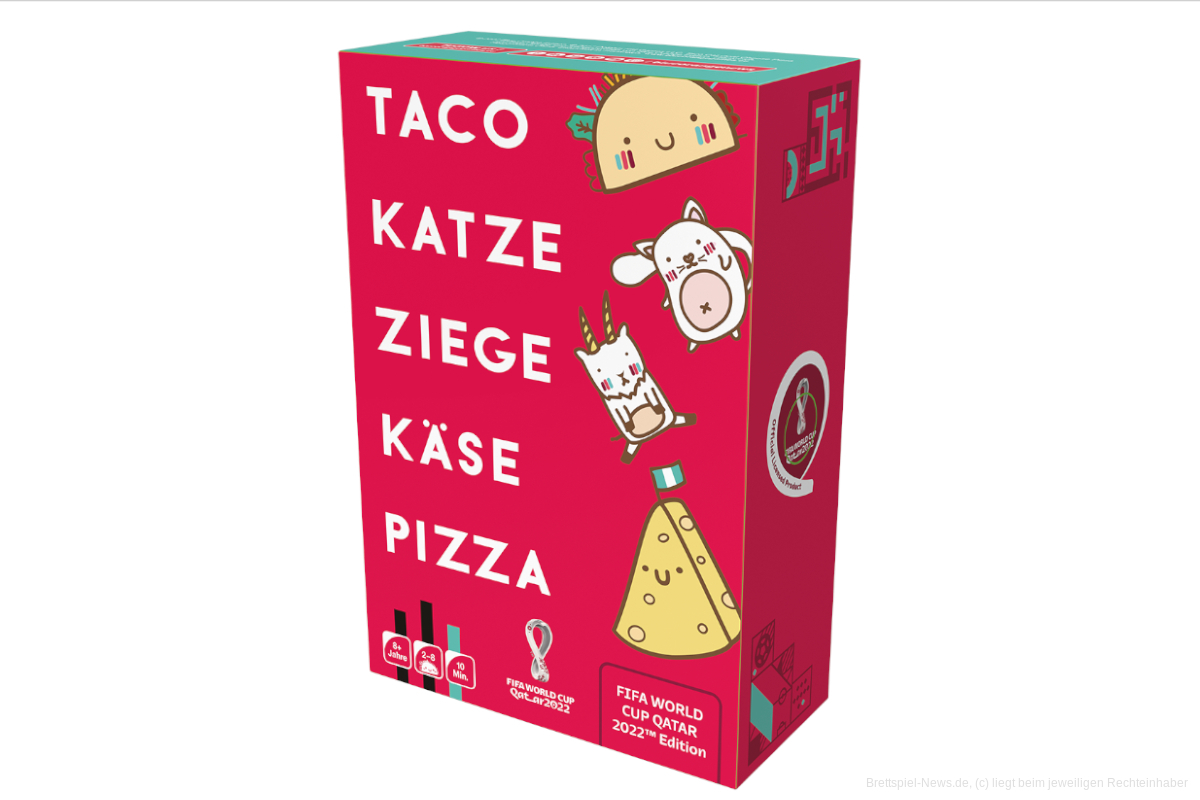 Taco Katze Ziege Käse Pizza