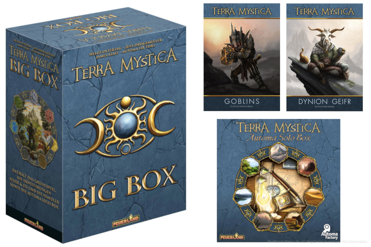 Terra Mystica | Fan-Völker, Automa und Big Box
