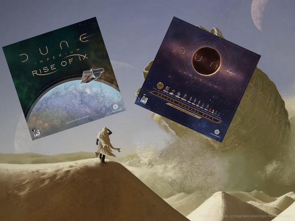 Dune Imperium Rise of Ix und Deluxe Upgrade Pack
