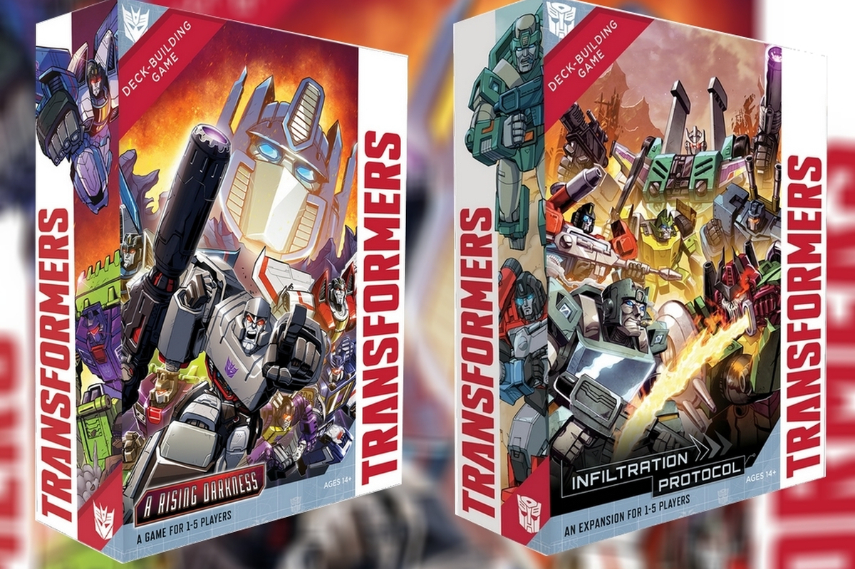 Transformers The Deck-Building Game A Rising Darkness und Infiltration Protocol