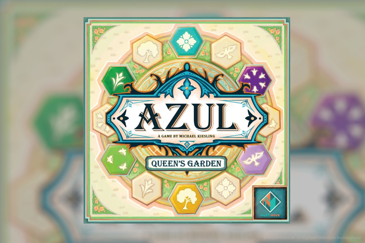 AZUL: QUEEN’S GARDEN // Neue Azul Variante zur Spiel 21 angekündigt