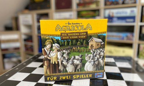 Die Bauern und das liebe Vieh - das Agricola für zwei auf dem Tisch