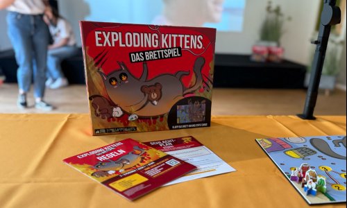 Exploding Kittens erhält zum 10. Geburtstag ein eigenes Brettspiel