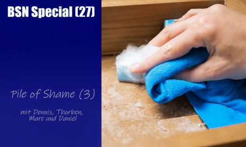 #339 BSN SPECIAL (27) | Pile of Shame (3) - Der Staub muss weg!