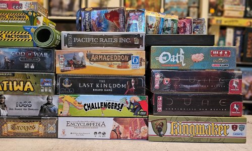 Massig Brettspiele: Weihnachtsversand an Unterstützende hat stattgefunden