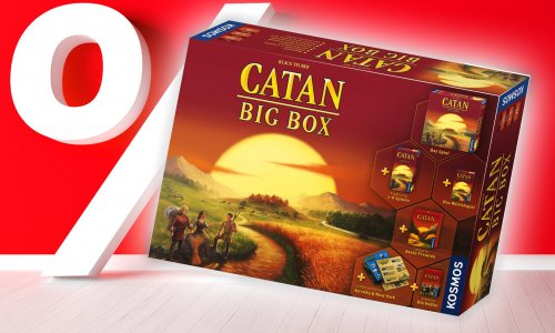 Exklusive Catan - Big Box für kurze Zeit mit 27% Rabatt kaufen