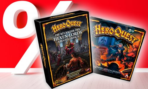 Zwei HeroQuest Erweiterungen mit bis zu 45% Rabatt kaufen