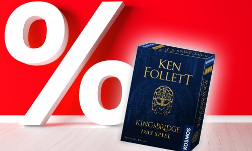 Spiel von Kosmos zu Ken Follett Roman für unter 10 € kaufen