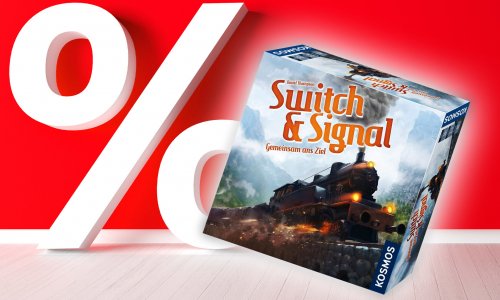 Kooperatives Eisenbahn-Spiel von Kosmos mit 58% Rabatt im Angebot
