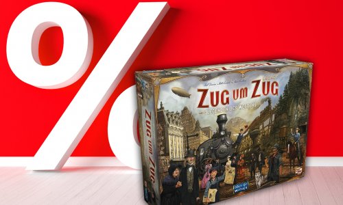 Zug um Zug Legacy: Legenden des Westens jetzt im Angebot