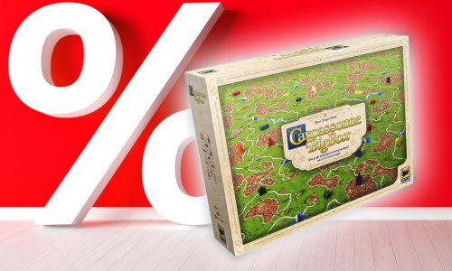 Nur kurze Zeit: Carcassonne inkl. 11 Erweiterungen für 33 € kaufen