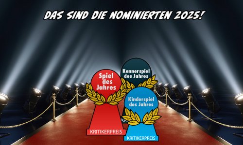 Die Spiel des Jahres 2025 - das sind die nominierten 2025