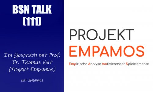 #367 BSN TALK (111) | im Gespräch mit Prof. Dr. Thomas Voit (Projekt EMPAMOS)