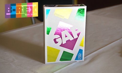 GAP | Ersteindruck zum bunten Kartenspiel mit Metallic-Lackierung