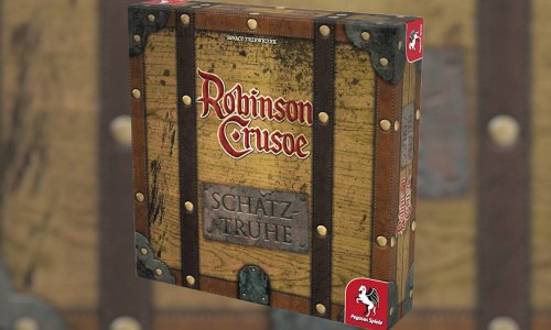 Robinson Crusoe – Schatztruhe | Promo-Sammlung erscheint demnächst bei Pegasus