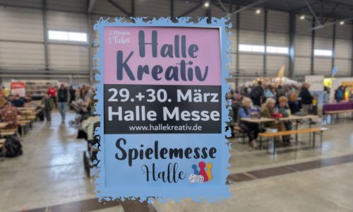 Auftakt zum Messeduo für kreative Spieler in Halle an der Saale